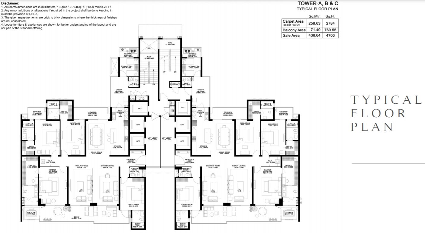 Gulshan Dynasty Floor Plan